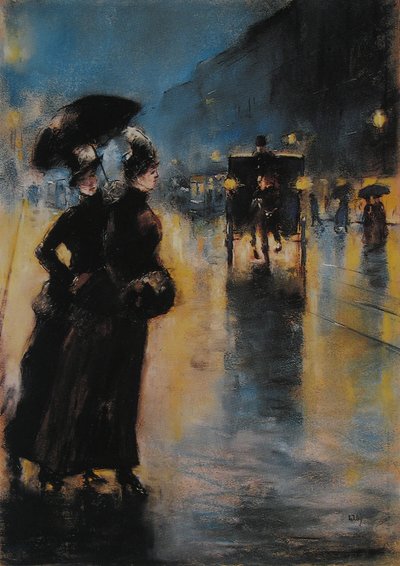 Night Lighting by Lesser Ury